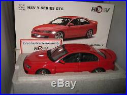 1/18 AUTOart BIANTE HOLDEN COMMODORE HSV Y SERIES GTS STING RED #72532