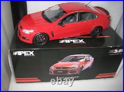 1/18 Apex Holden Commodore Hsv Gen-f Clubsport R8 Sv Sting Red Factory Second