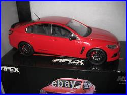 1/18 Apex Holden Commodore Hsv Gen-f Clubsport R8 Sv Sting Red Factory Second