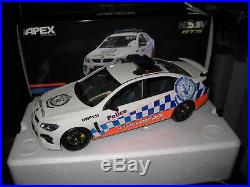 1/18 Apex Holden Hsv Commodore Gen-f Gts Nsw Highway Patrol Police Car #ar81503