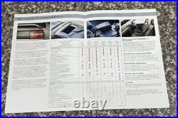 1988 HOLDEN HSV VN COMMODORE Exclusive Enhancements Original Sales Brochure
