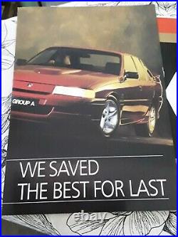 1990 Group A HSV Holden Commodore VN SS brochure ultra rare