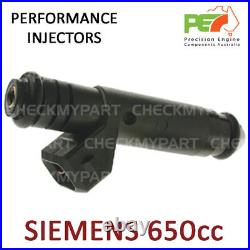 1x SIEMENS 650cc E85 Fuel Injector For Holden HSV Commodore SV LE VN 5.0L