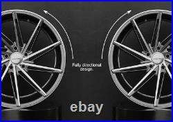 20 inch Holden Commodore VF VE VY HSV Wheels in Candy Red Finish Staggered Rims