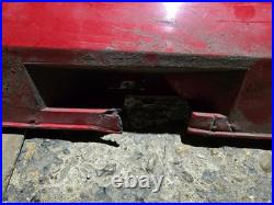 2007 Vauxhall VXR8 RED Driver Side Skirt. HSV Clubsport R8 VE. Holden Commodore