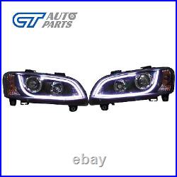 3D DRL LED Projector Headlights for 06-10 Holden Commodore VE HSV S1 Head light