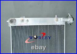 3ROW Aluminium Radiator FOR Holden Commodore VT VU VX HSV 3.8 V6 Twin oil cooler