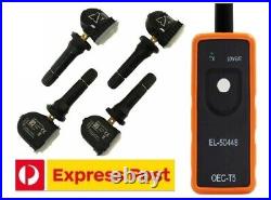 4 x TPMS for Holden Commodore HSV VF GTS TYRE PRESSURE MONITOR 13598773