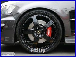 4x Genuine Simmons 22 Fr-1 Holden Vf Ve Staggered Wheels New Tyres Redline