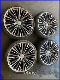 4x Lenso Commodore Holden Vf Ve 22 1 Wheels Achilles Tyres Redline Big Brake