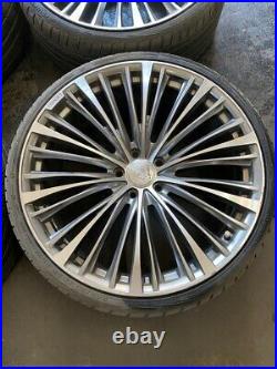 4x Lenso Commodore Holden Vf Ve 22 1 Wheels Achilles Tyres Redline Big Brake