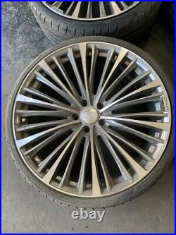 4x Lenso Commodore Holden Vf Ve 22 1 Wheels Achilles Tyres Redline Big Brake