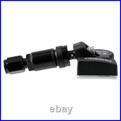 4x Tire Pressure Sensors TPMS Sensors Metal Valve Black for Holden/HSV Commodore