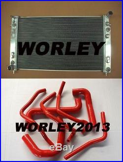 GPI Racing 3-Row Aluminum Radiator & Red Hoses – Holden Commodore VN-VS V6 3.8L