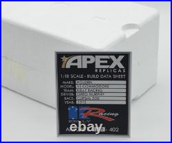 Apex 1/18 Holden Commodore #51 Greg Murphy 2012 Clipsal 500 Diecast Models Car