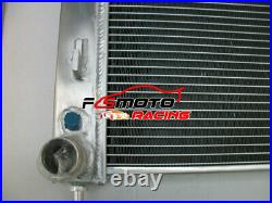 BLACK HOSE+ALU Radiator+FANS For Holden Commodore VT VU VX HSV 3.8L V6 97-02 AT
