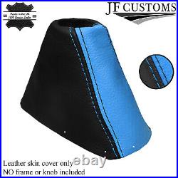 Black Blue Fits Holden Commodore Vy Vz Ss Hsv 02-06 Automatic Leather Gear Boot