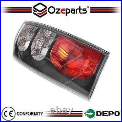 Black LED Tail Lights Rear Lamps For Holden Commodore HSV VU VY Ute 19972003