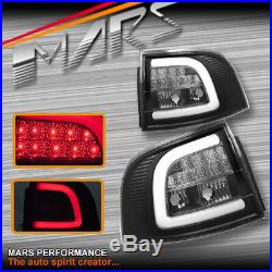 Black LED Tail lights for Holden Commodore & HSV VE VF 5 doors Wagon