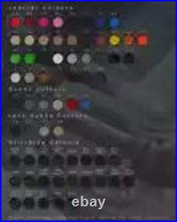 Black White Fits Holden Vy Vz Commodore Ss Hsv 02-06 Leather Armrest Cover Only