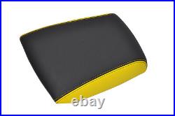 Black Yellow Fits Holden Vy Vz Commodore Ss Hsv 02-06 Leather Armrest Cover