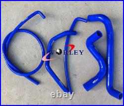 Blue Silicone coolant hose for HOLDEN COMMODORE VZ STATESMAN WL 5.7L 6.0L HSV V8