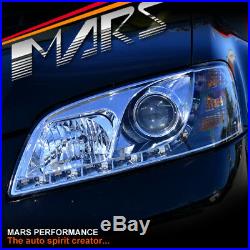 Clear DRL LED Projector Head Lights for Holden HSV VE Commodore SS SV6 SV8 SSV