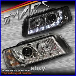 Crystal DRL LED Projector for Head Lights Holden Commodore VZ UTE SEDAN WAGON