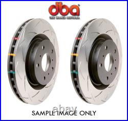 DBA FRONT T3 4000 Slotted disc Rotors HOLDEN Commodore VT VU VX VY VZ SS HSV