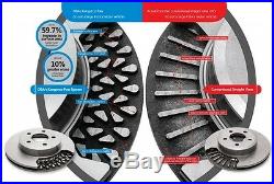 DBA T3 Front Slotted Rotors fit Holden Commodore VE Redline Brembo HSV