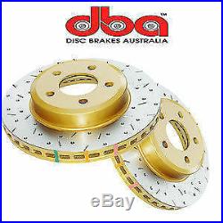 DBA T3 Front Slotted Rotors fit Holden Commodore VE Redline Brembo HSV