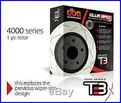 DBA T3 Front Slotted Rotors x 2 for Holden Commodore VE Redline Brembo for HSV