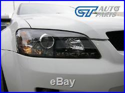 DRL LED Projector Head Lights for 10-13 Holden Commodore VE HSV SV6 SV8 S2
