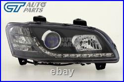 DRL LED Projector Headlights for 06-10 Holden Commodore VE HSV SV8 S1 Head light
