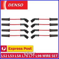 Denso Spark Plug Leads for Holden HSV LS2 L76 L77 L98 LS3 6.0L 6.2L V8 VZ VE VF