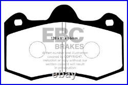 EBC Yellowstuff Front Brake Pads for Holden HSV Aus/NZ Z Premium Option 200506