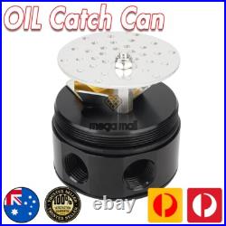 For Holden Commodore VR VS HSV GTS R Clubsport Black Oil Catch Can + Fitting Kit