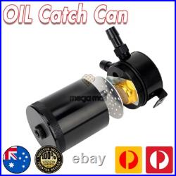 For Holden Commodore VR VS HSV GTS R Clubsport Black Oil Catch Can + Fitting Kit