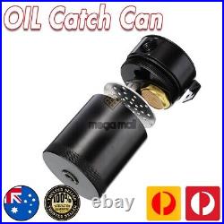 For Holden Commodore VR VS HSV GTS R Clubsport Black Oil Catch Can + Fitting Kit