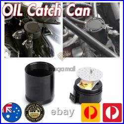 For Holden Commodore VR VS HSV GTS R Clubsport Black Oil Catch Can + Fitting Kit