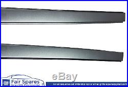 Genuine Holden HSV VE VF Commodore SS RH & LH Roof Gutter Mould Prussian Steel