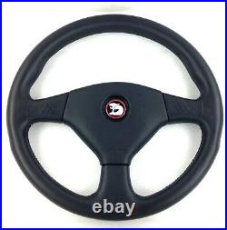 Genuine Momo 360mm black leather steering wheel. Classic HSV, 1993. 7A