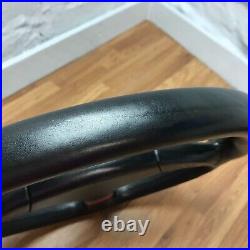 Genuine Momo D&W 360mm, D36 black leather steering wheel. Audi DTM etc. 14A