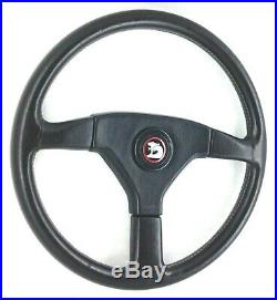 Genuine Momo Ghibli 370mm black leather steering wheel. Classic HSV, 1990. 7D