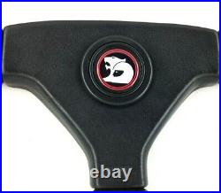 Genuine Momo Ghibli 370mm black leather steering wheel. Classic HSV, 1993. 7A