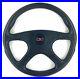 Genuine-Momo-Ghibli-370mm-black-leather-steering-wheel-Classic-Retro-HDT-7E-01-elp