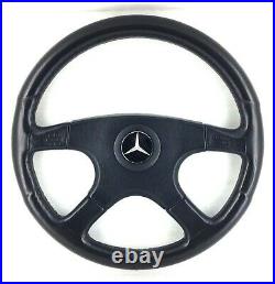 Genuine Momo Ghibli 4, 380mm black leather steering wheel. Mercedes. 7A