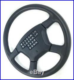 Genuine Momo Olympic leather steering wheel, telephone buttons. NOS, RARE! 7C