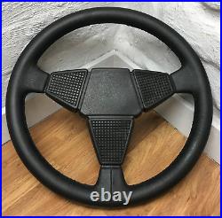 Genuine Opel Manta GT/E steering wheel. LEATHER TRIMMED. GSI SRi etc SUPERB! 16D