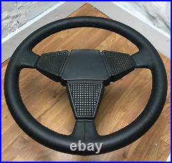 Genuine Opel Manta GT/E steering wheel. LEATHER TRIMMED. GSI SRi etc SUPERB! 16D